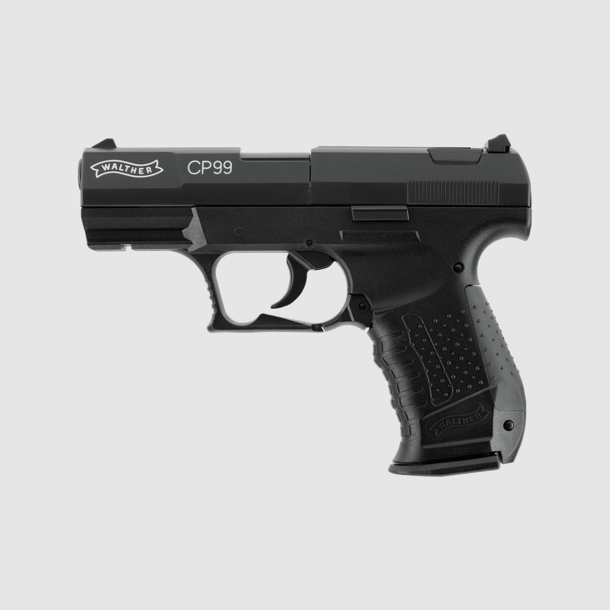 WALTHER CP99 CO2 Luftpistole 4,5mm Diabolo < 3,5 J Schwarz