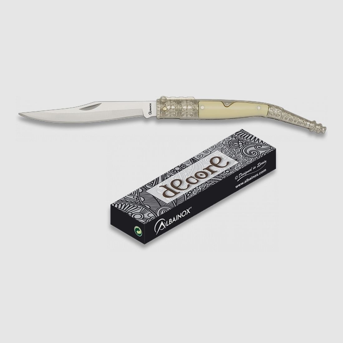 Couteau de poche espagnol schlankes ws4 8,8 cm lame, boîte cadeau