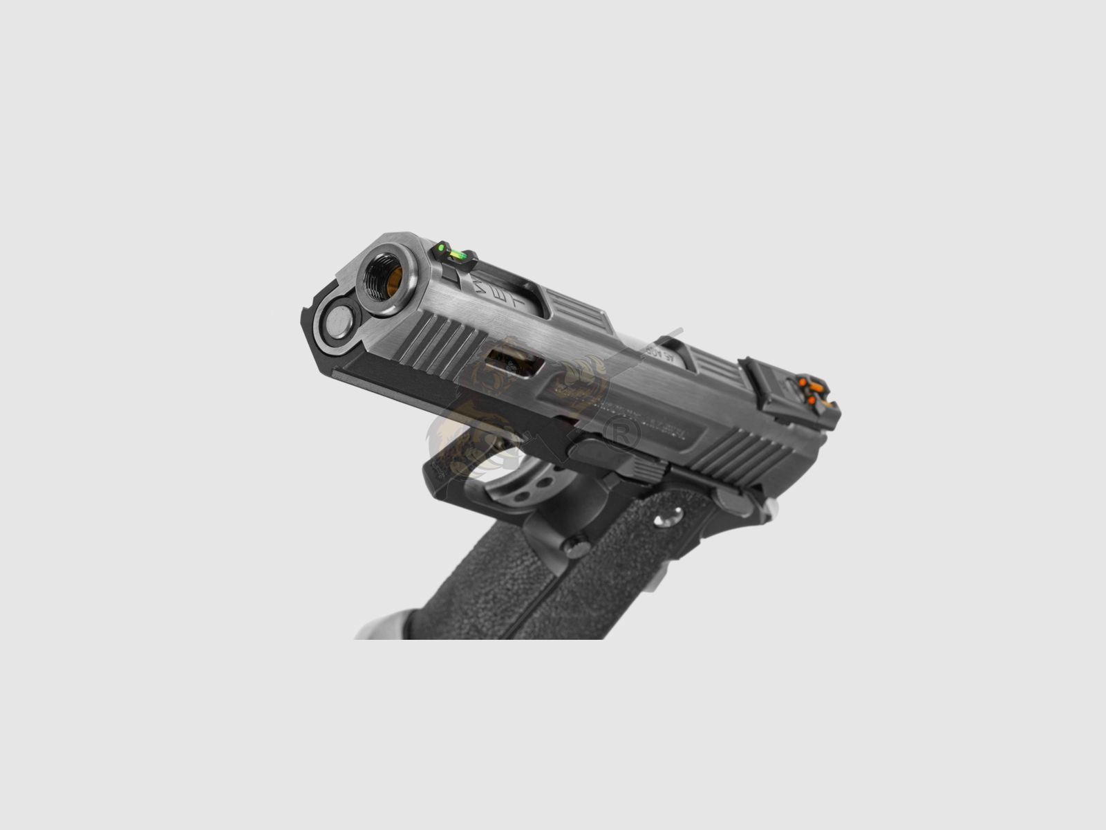 WE Hi-Capa 4.3 Force Full Metal Silver GBB -F-