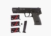 Röhm RG 96 MATCH brüniert 9 mm P.A.K. Platzpatronen-Set