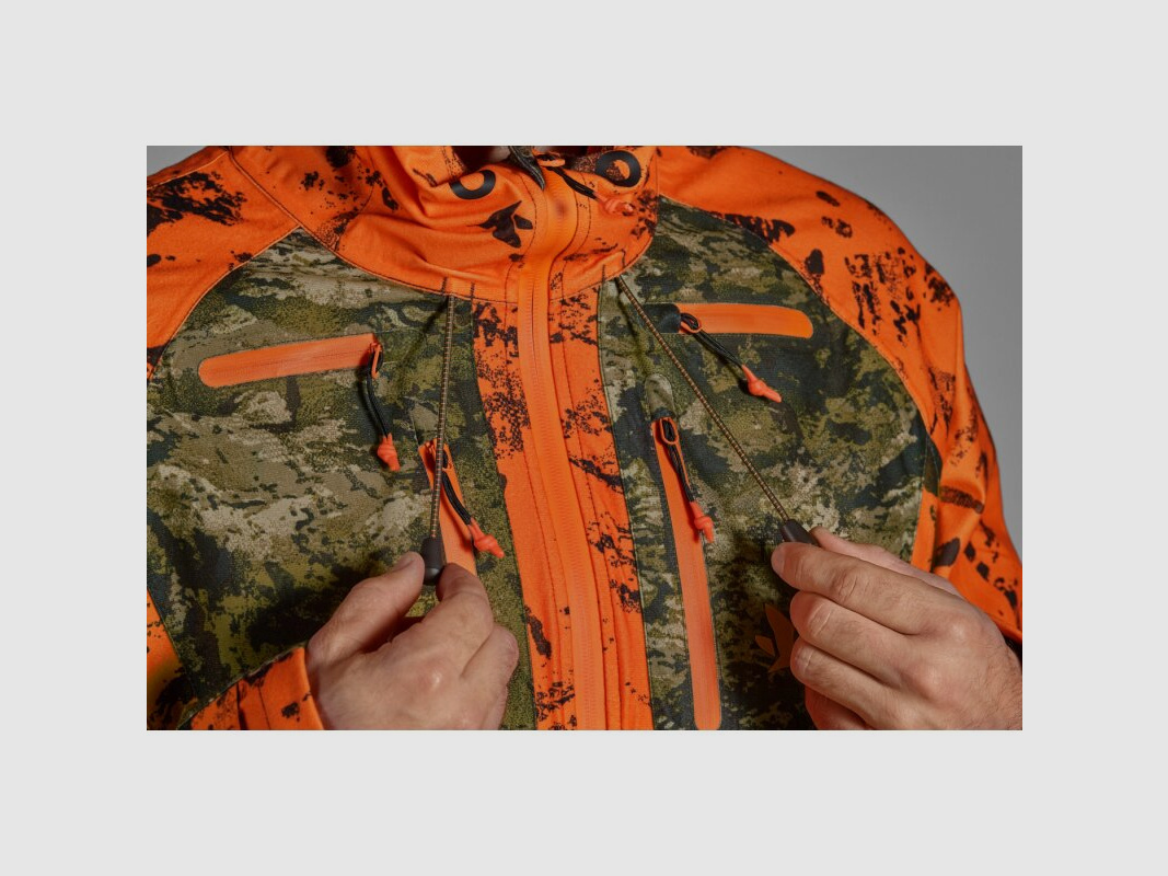 Seeland Vantage Jacke InVis green / orange Blaze