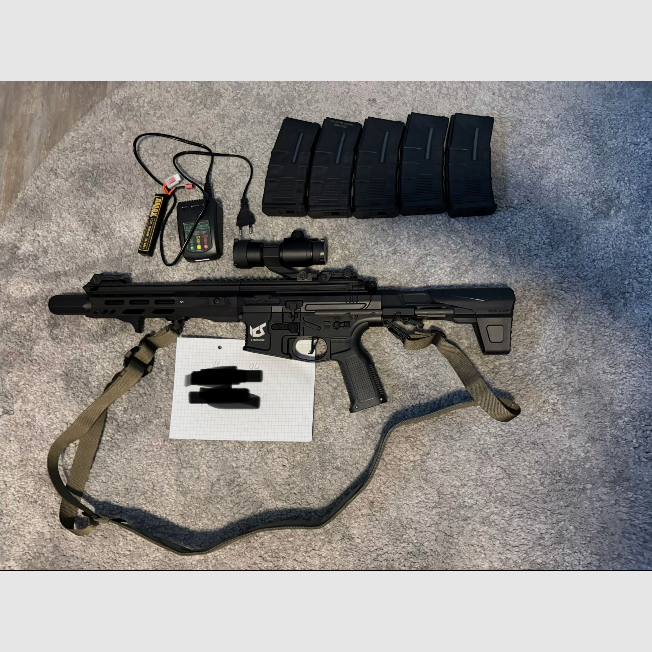 Airsoft Begadi ICS Sirius Crow 6mm BB, zdjęcie 1 z 7