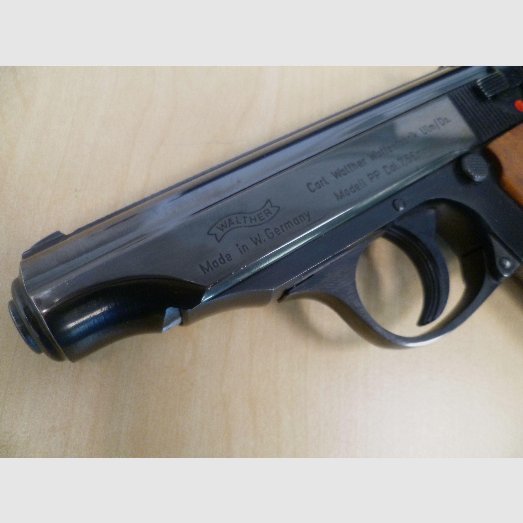 Pistole Walther PP - 7,65 mm Browning