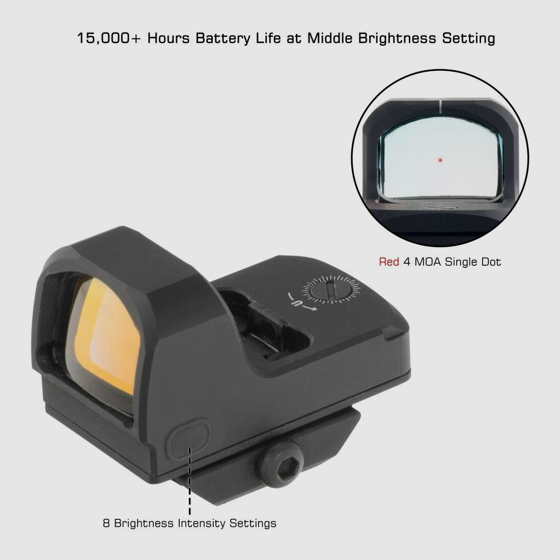 UTG Red Dot Sight OP3 Micro SL 4.0 MOA