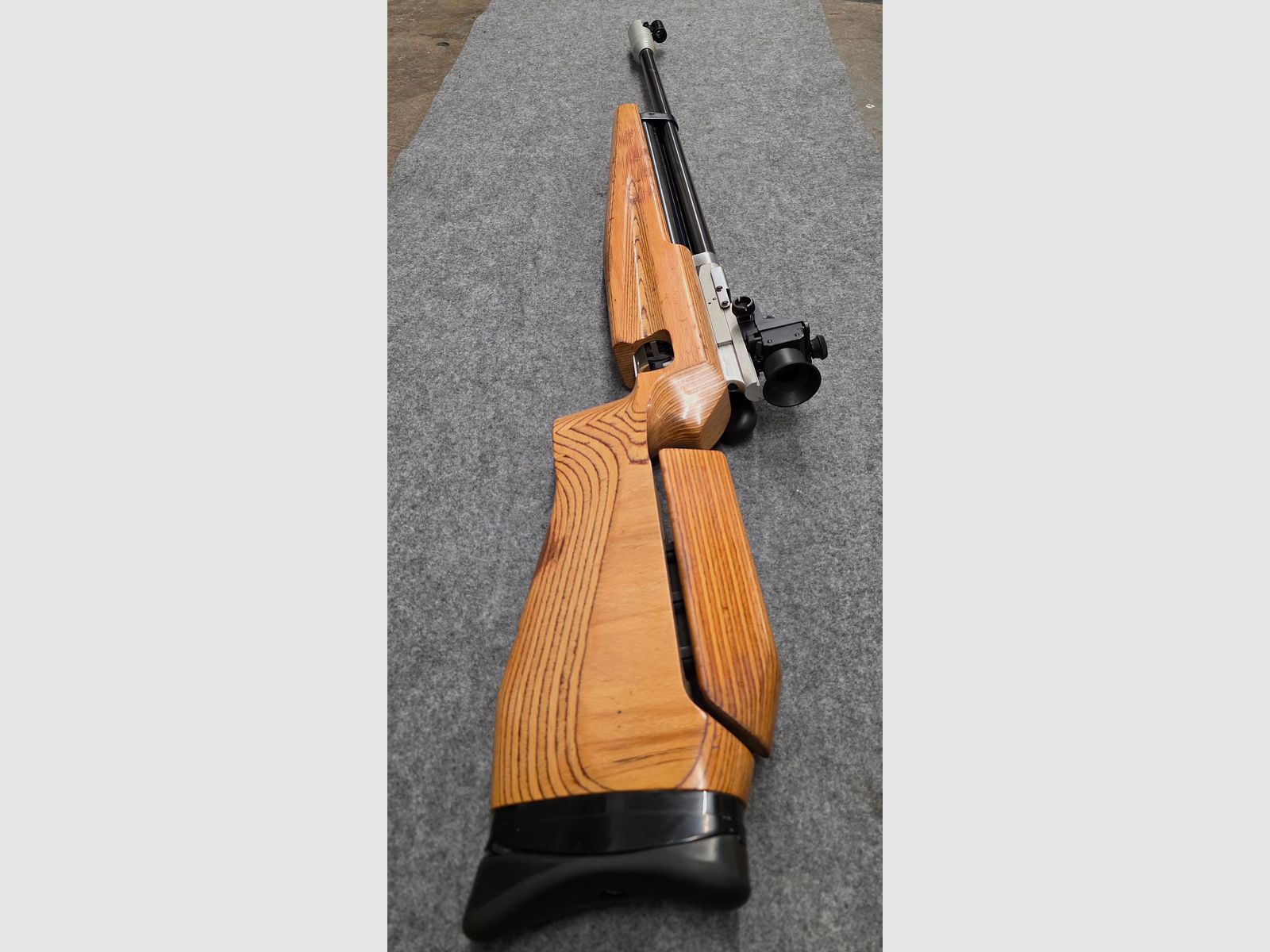 Feinwerkbau FWB Mod. 601 Bedienungsanleitung Luftgewehr Vorkomprimierer Pressluft Match Gewehr