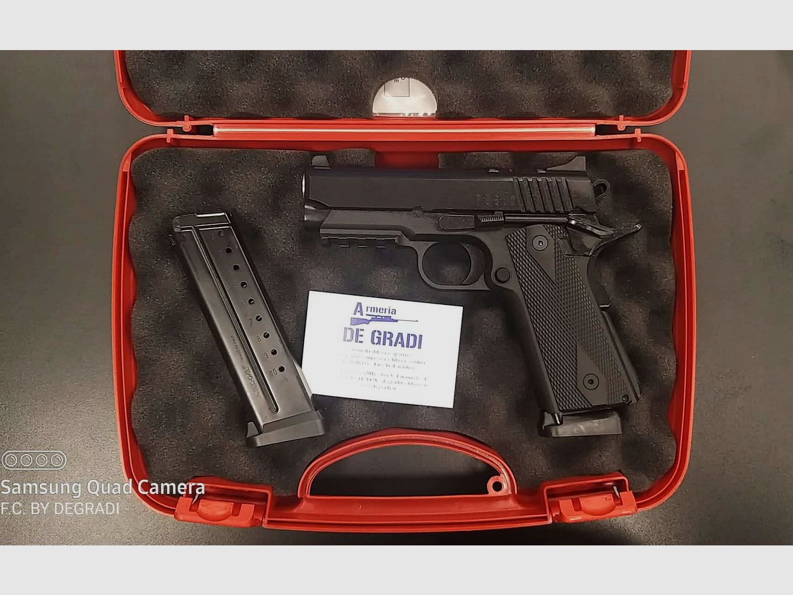 TANFOGLIO PUGIO 1911 OPTIC READY CAL.9X19, immagine 1 di 4