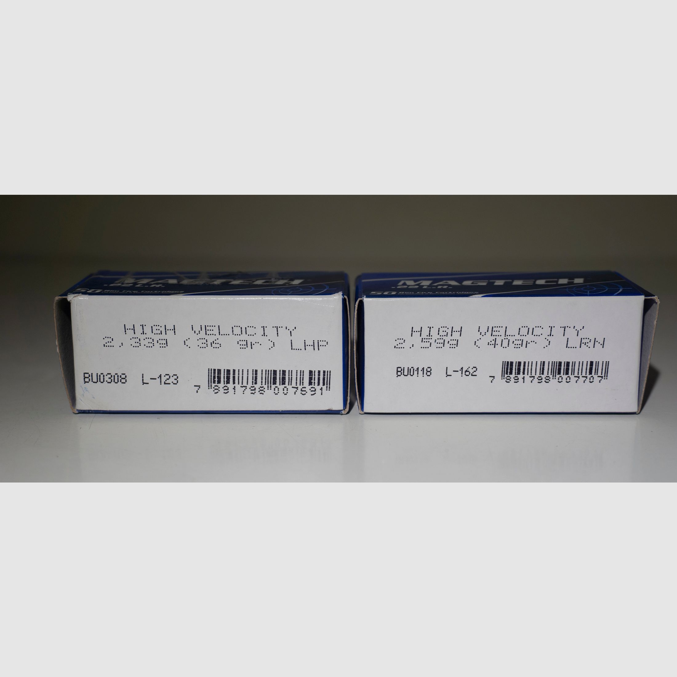 .22LR Munition Konvolut - Drei Hersteller TopShot, Magtech, CSI Blazer