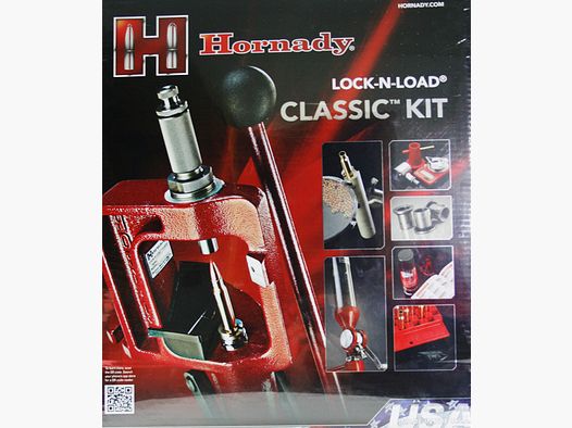 1 x HORNADY #085006 LOCK-N-LOAD CLASSIC KIT | Wiederladeset: Presse Pulverfüller Zündersetzg. Waage