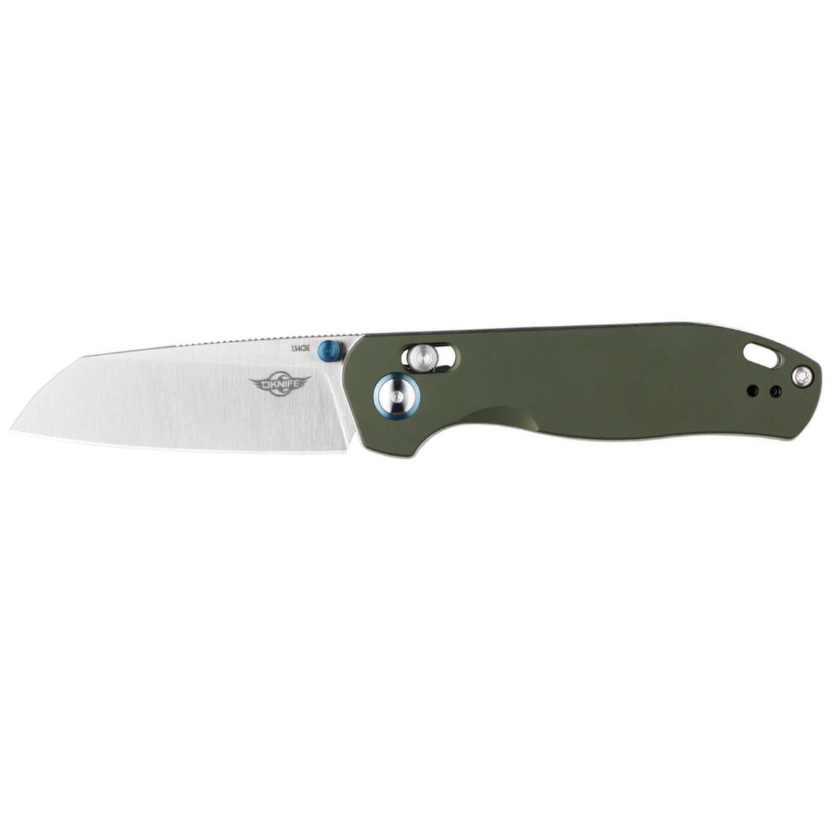 Oknife Rubato 2 – Color: green-aluminum
