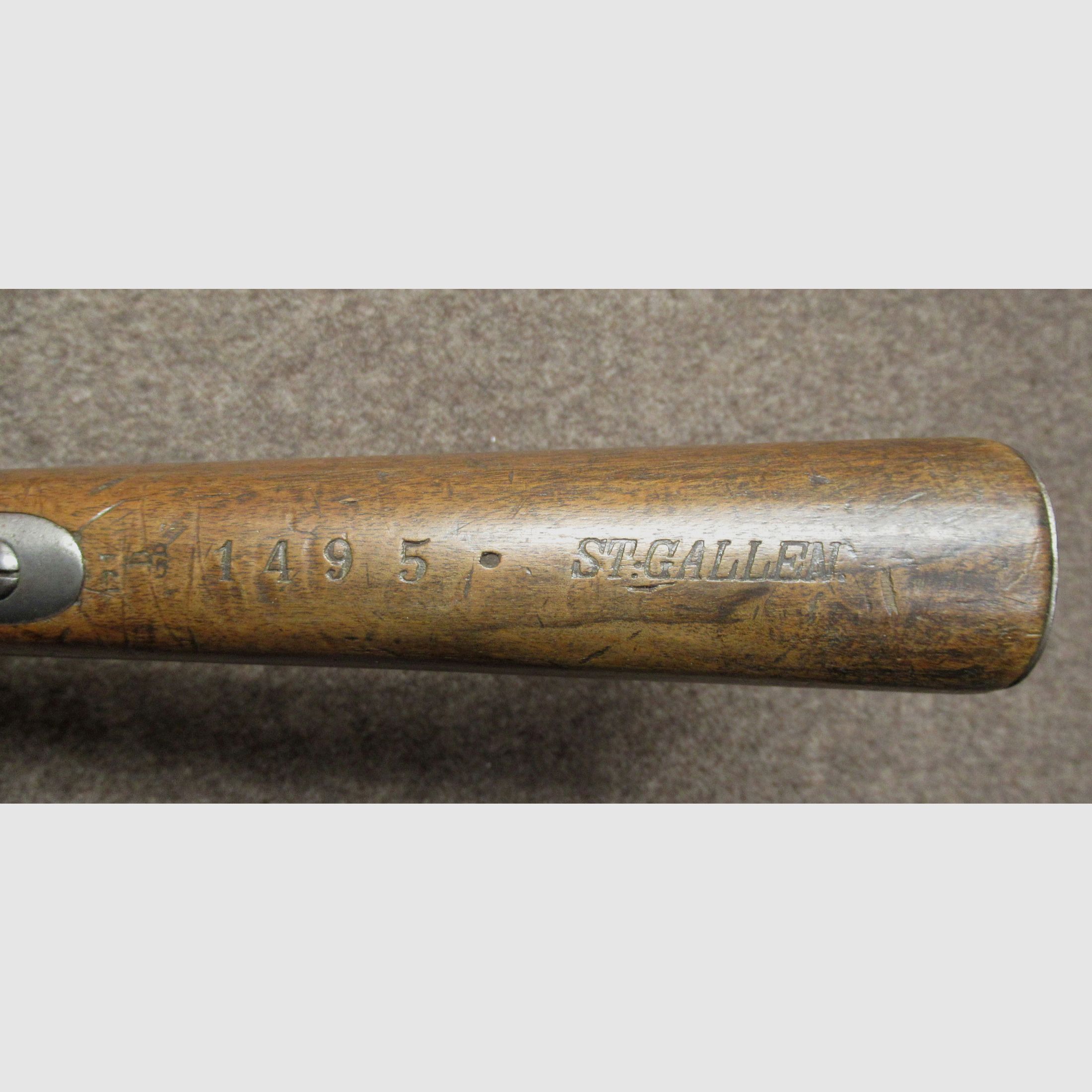Infantry rifle P.J. MALHERBE mod. 1817/42/59/67 St. Gallo cal. 18mm, image 6 of 9