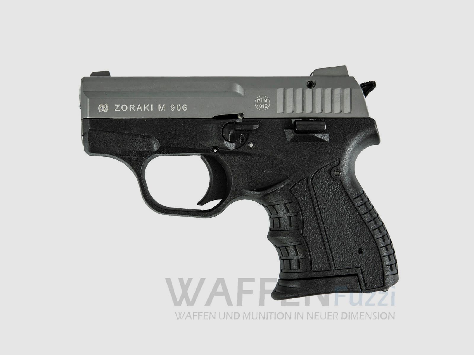 Zoraki 906 arma de fogueo Titan-Cromo 9mm P.A.K.
