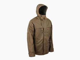STEINKAUZ Wax Jacket "Rain Blessing", Khaki