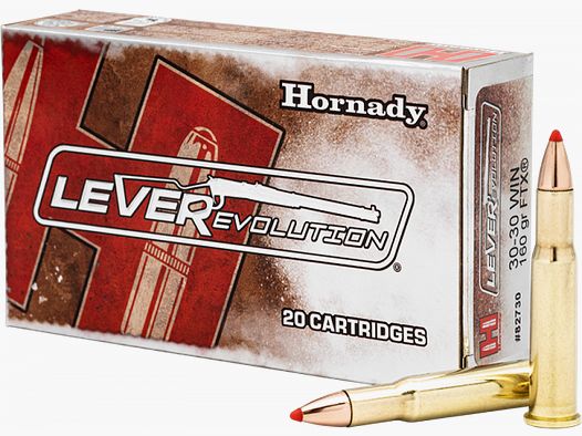 Hornady LEVERevolution .30-30 Win FTX 160 grs Büchsenpatronen