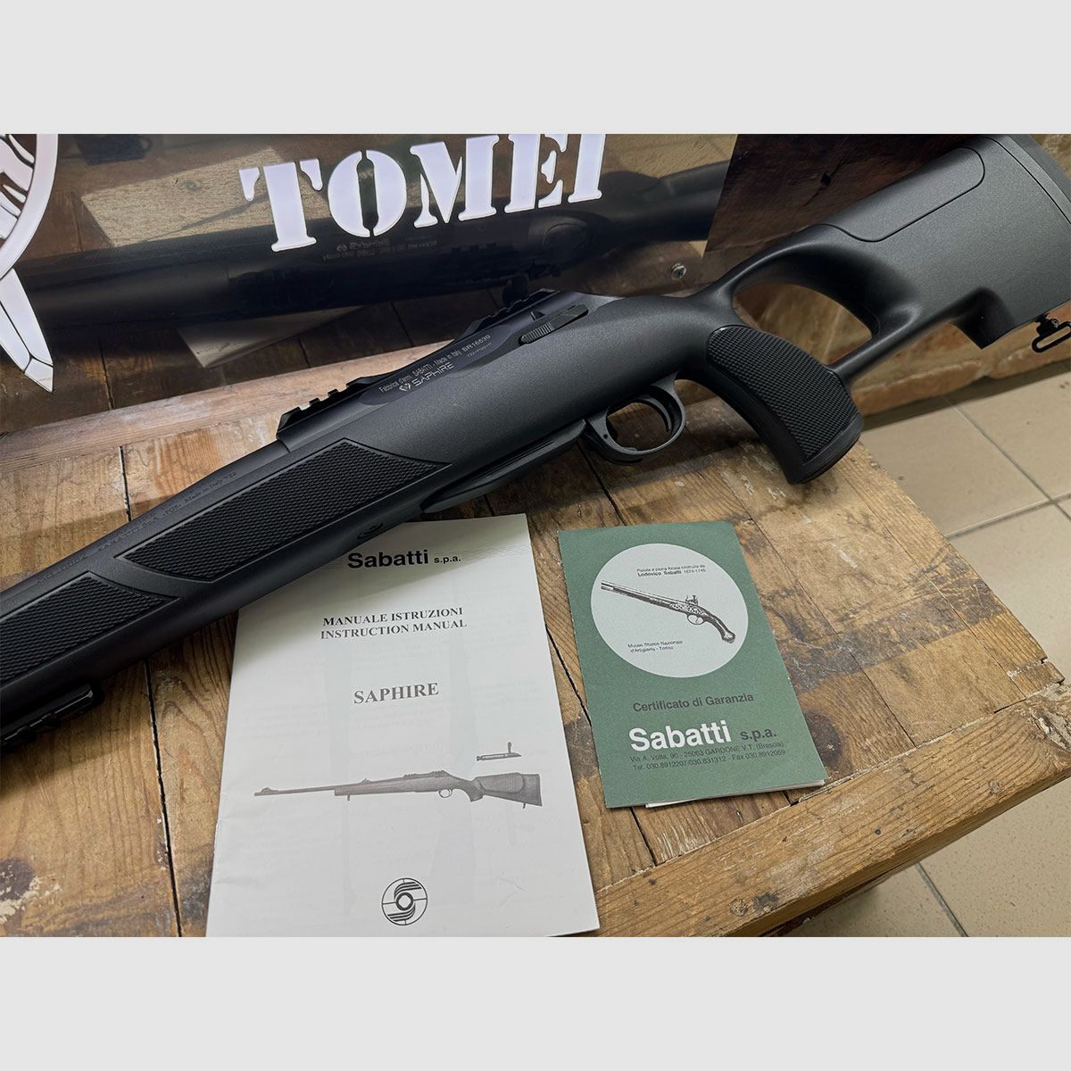 GEBRAUCHT – BÜCHSE – SABATTI MOD. SAPHIRE Kal. 308 Win., Bild 6 von 6