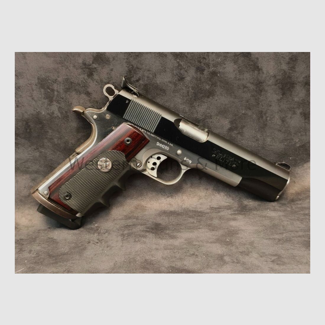 Colt USA Pistole Combat Elite, 5" Kal.9mmLuger Stainless/Blue Finish, Bild 2 von 6