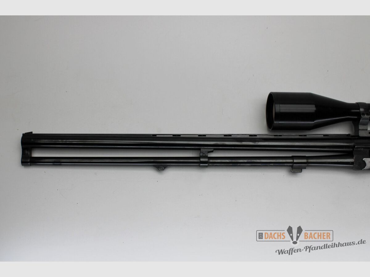 BBF BDB Strzelba kombinowana nad- i podlufowa Strzelba podwójna Tikka 512S Kal. 12/70 + .222Rem + 6,5x55SE + .30-30Winchester Keller + Simmann, zdjęcie 10 z 12