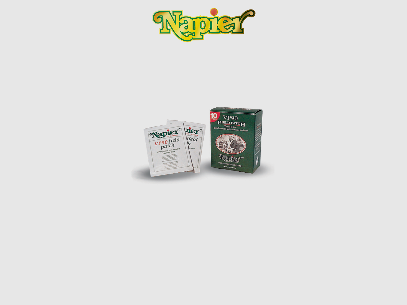 Napier CAJA 10 TOALLITAS INDIVIDUALES LIMPIEZ