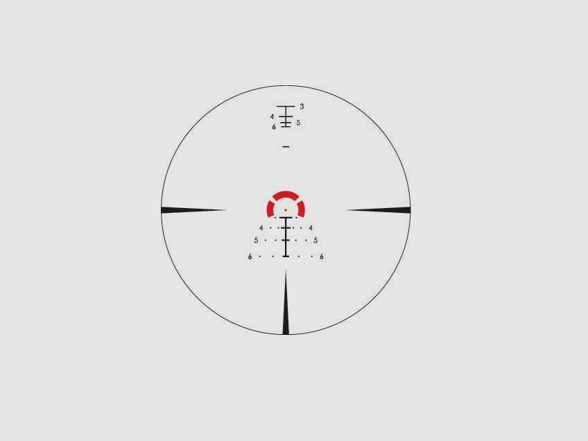 VORTEX OPTIK STRIKE EAGLE 1-8X24 FFP EBR-8 MOA, Bild 3 von 3