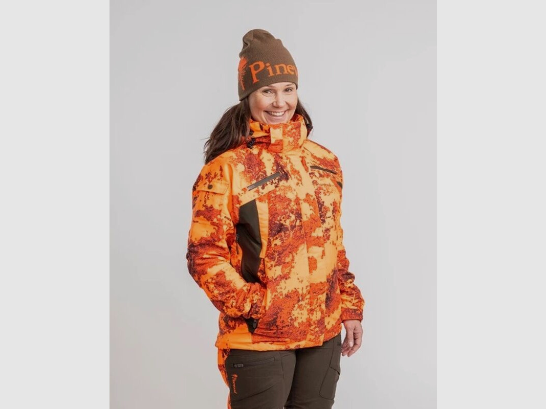 Pinewood Damen Jacke Hunter Pro Extreme 2.0 Camou Strata Blaze