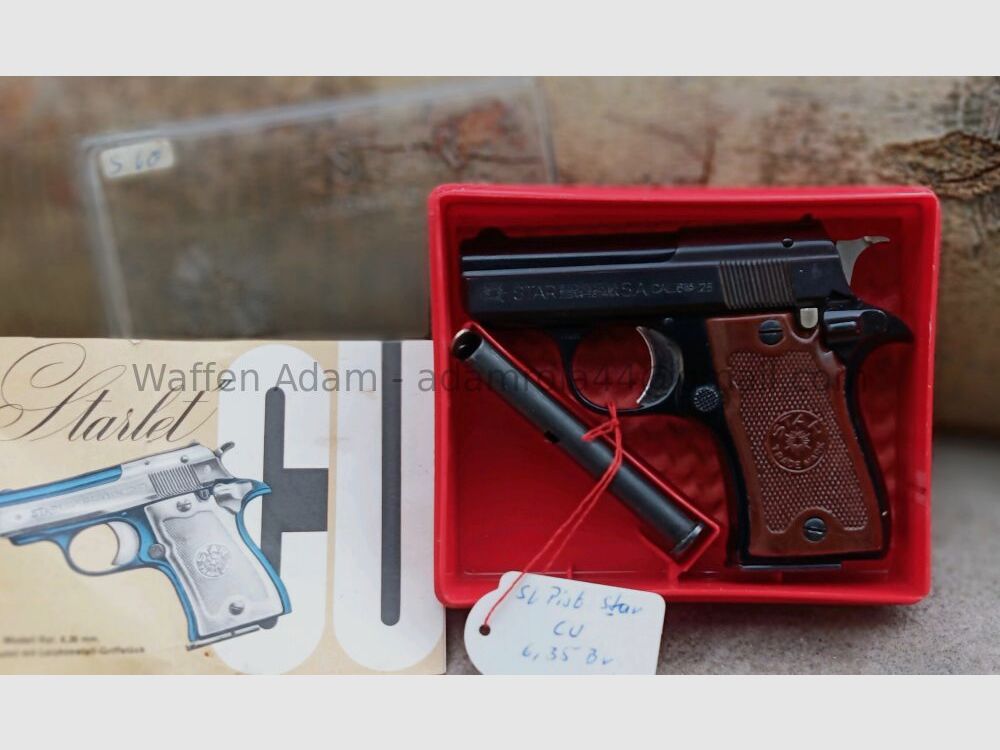 Star CU-Starlet, pistola de bolsillo