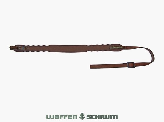 Sangle de fusil Niggeloh élégante avec déverrouillage rapide pour fusils de chasse marron