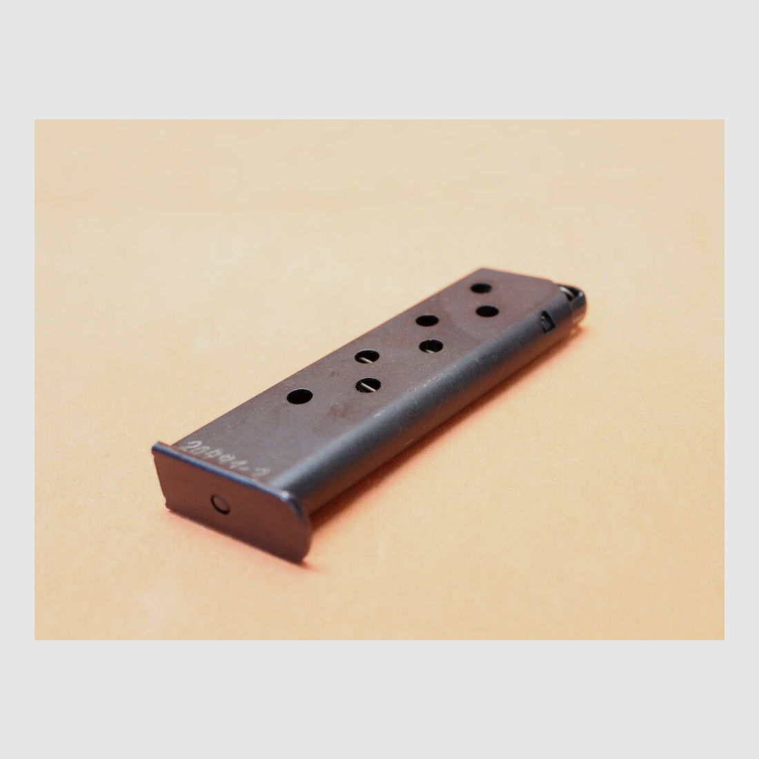 DDR SURPLUS Walther PP: Magazin DDR 0/1001 8-Schuss brüniert ohne Magazinschuh 7,65mmBrowning