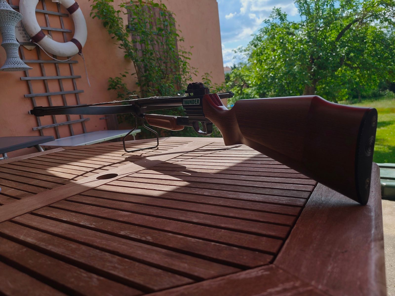 MEGALINE THUNDER 150 lbs Armbrust – Made in Italy – funktionsfähig
