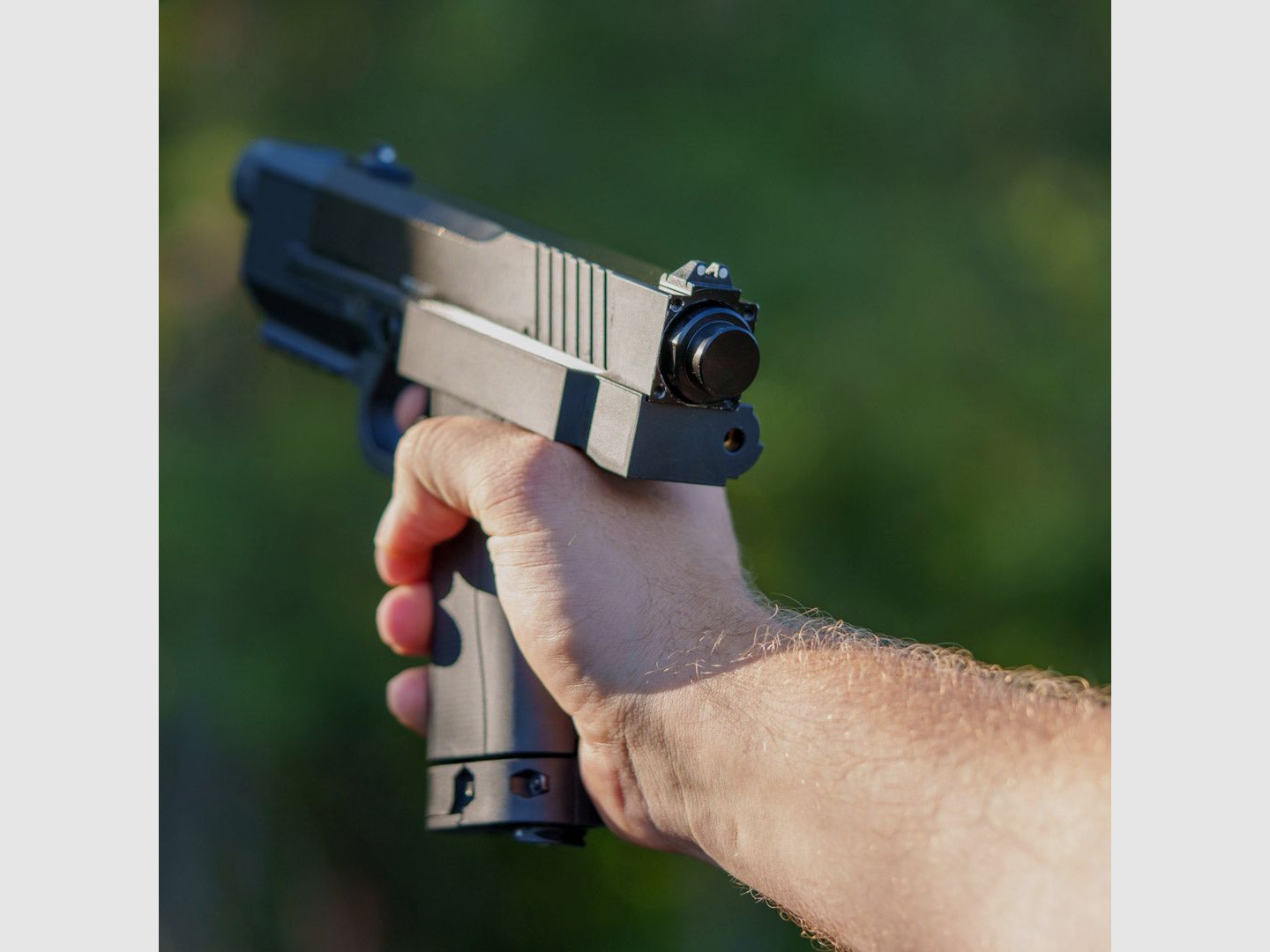 KOMBI | STEEL TUNING BARREL - Short + Cover + Expansion Cap | Co² KIT | FSC Pistol | 60J+