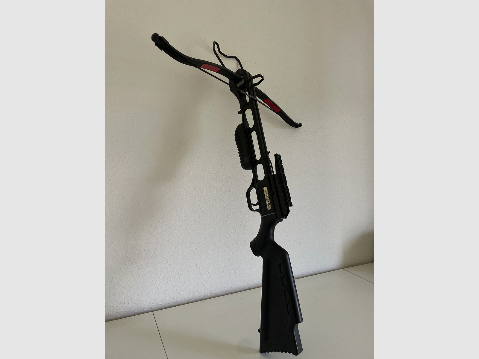 Crossbow Armbrust Jaguar Recurve 175 lbs schwarz Komplettset inkl. Zielgerät und viel Zubehör 