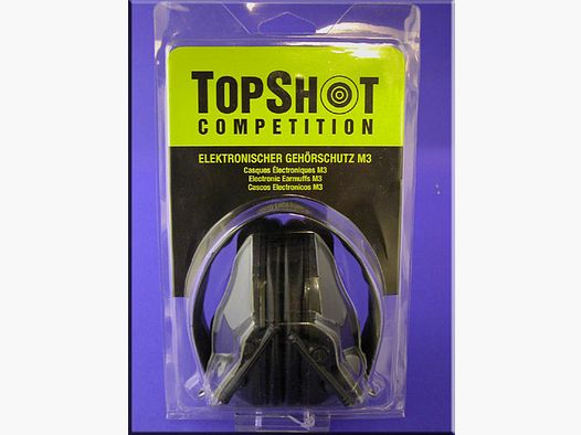 TOP-SHOT Competition-M3 electronic active hearing protection