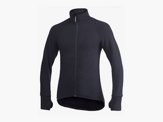 Woolpower/Ullfrotté Thermo-Jacke 600 g/qm Unisex L Schwarz