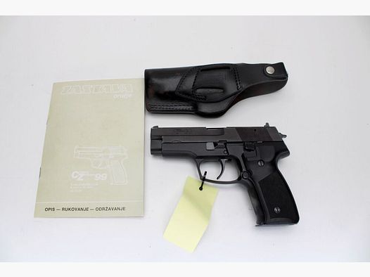 Pistole Zastava CZ99 mit Sickinger Holster und Anleitung 9mmLuger