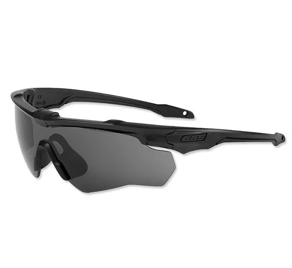 ESS – Occhiali balistici Crossblade One Smoke Gray – Lenti scure – EE9032-08, immagine 1 di 2