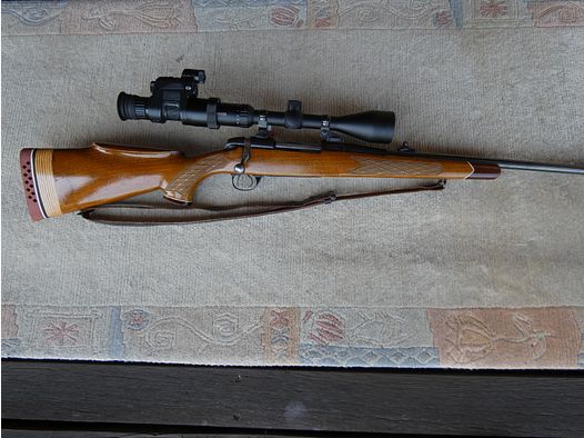 BSA bolt-action rifle 243 Win. with scope