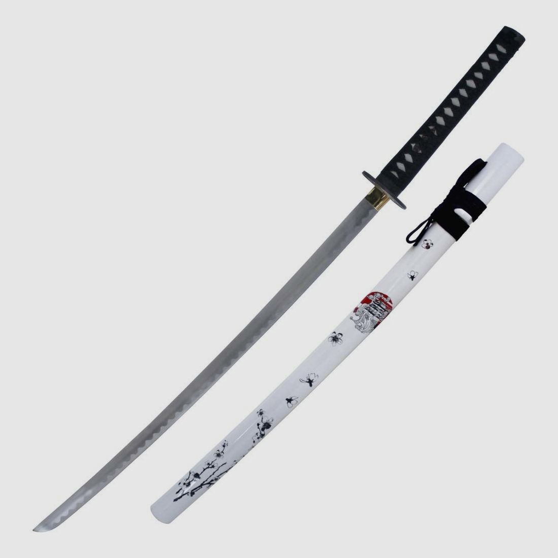 Samurai sword White Flower
