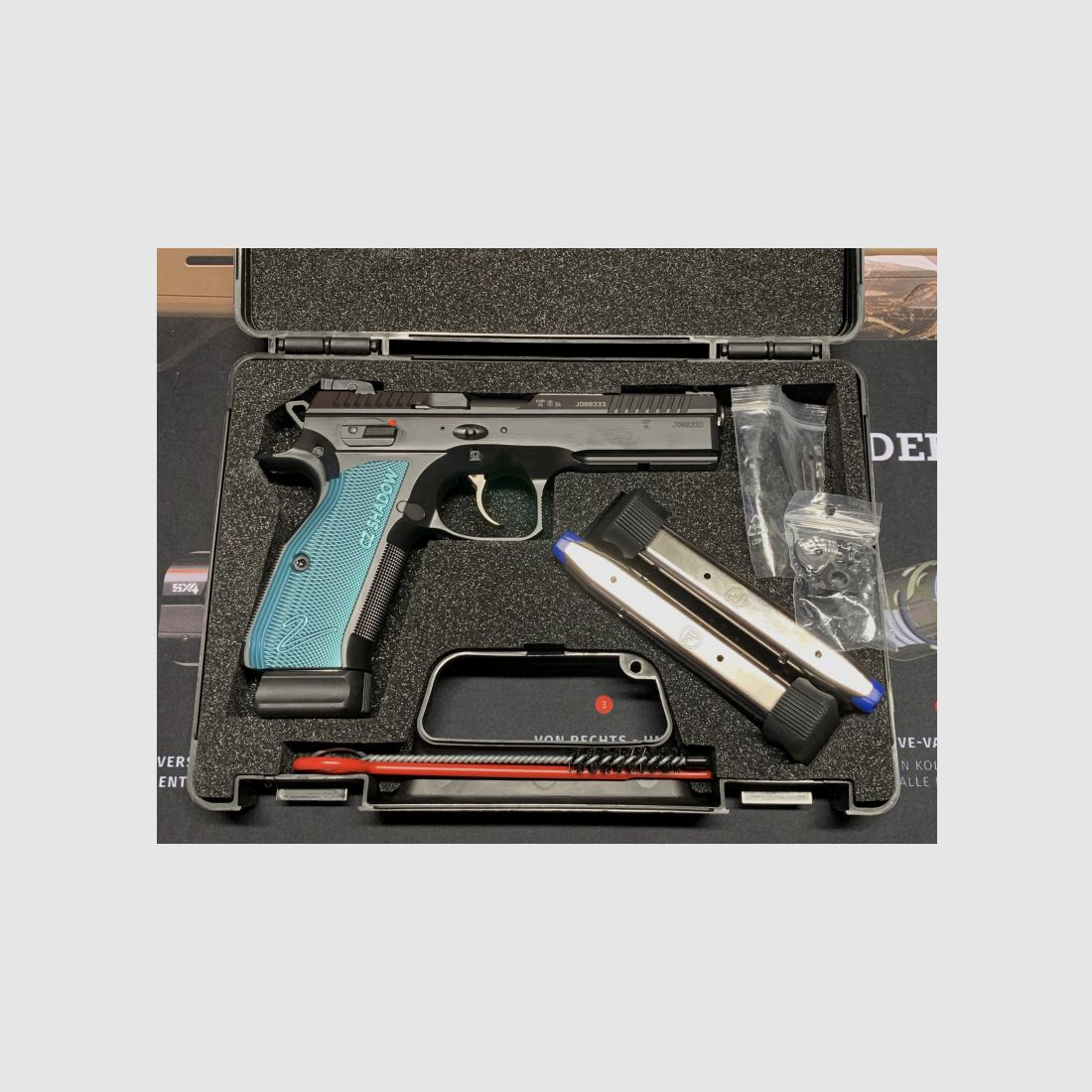 Neuware---CZ Shadow 2 Double Action blue 9x19/9mm Luger