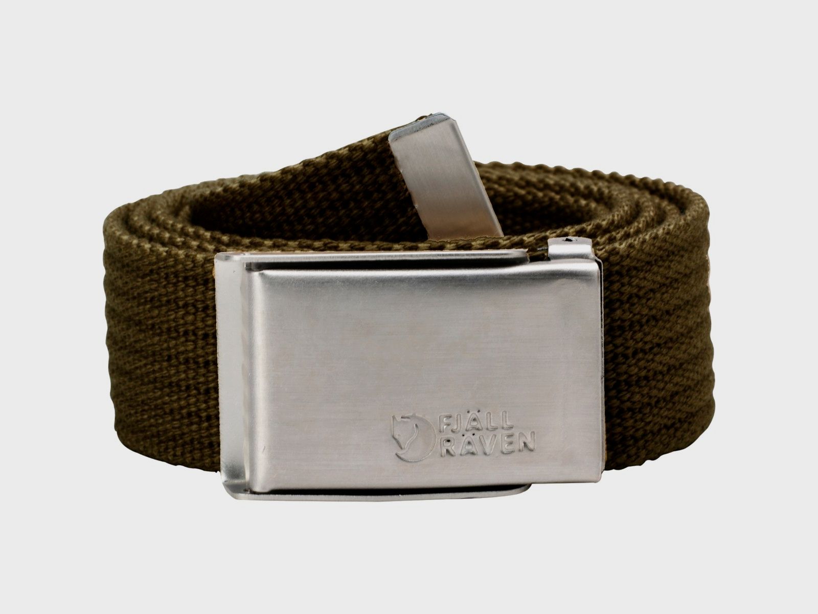 Fjällräven Merano Canvasgürtel Dark Olive