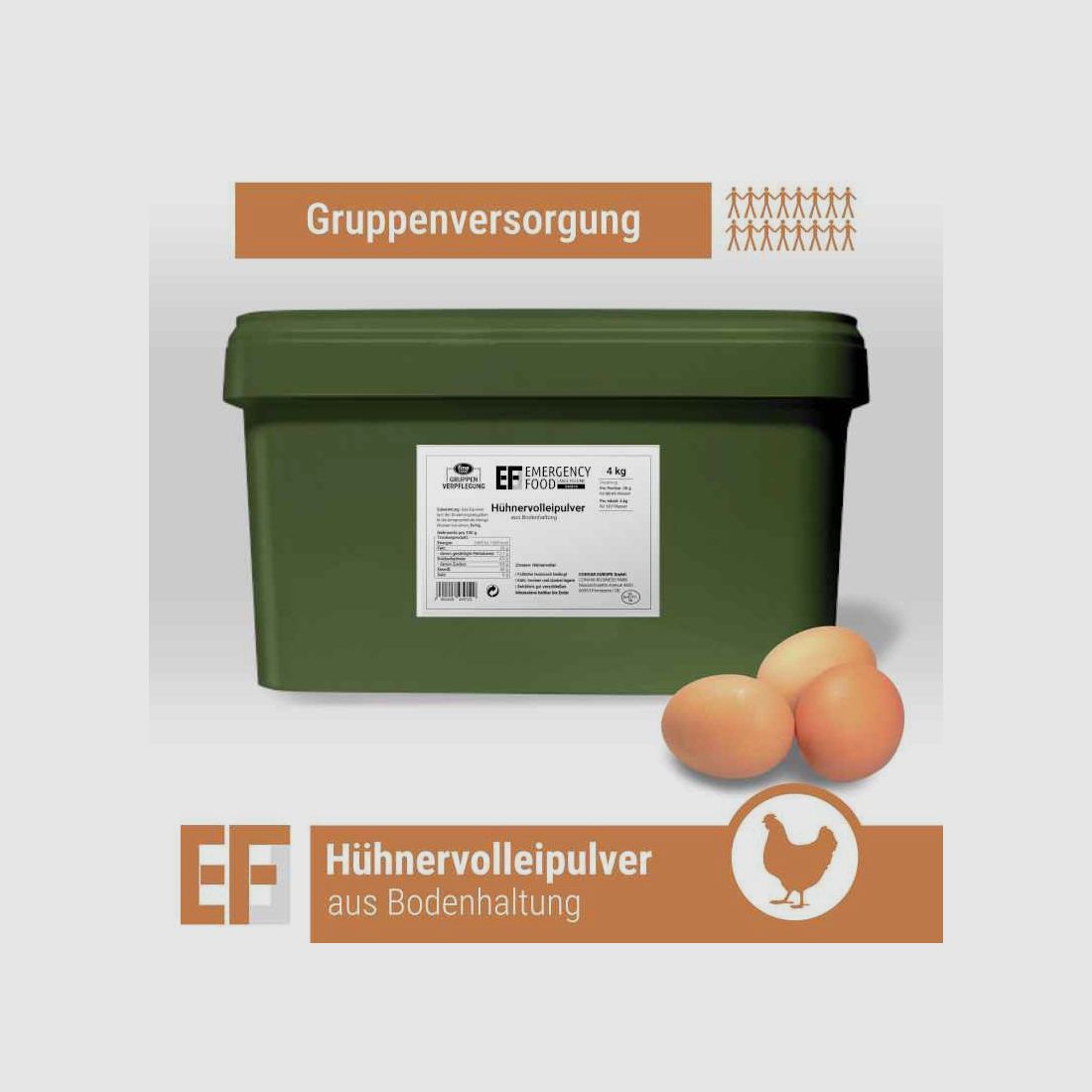 EF Emergency Food Basics Alimentos a Largo Plazo, imagen 4 de 5