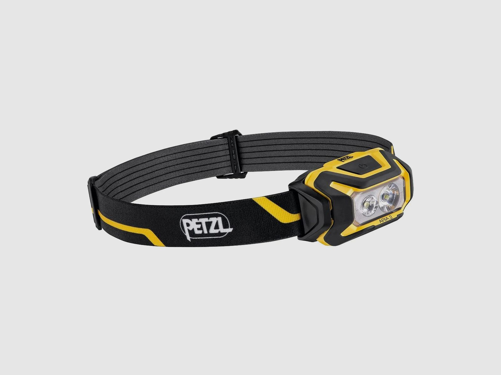 Petzl Stirnlampe Aria 2 schwarz gelb