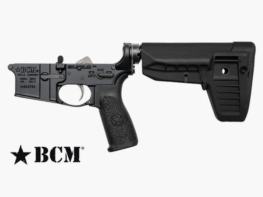 BCM AR15 Complete Lower Receiver MOD 1 SOPMOD BLK