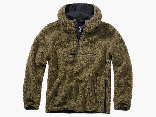 Brandit Brandit Pullover Teddyfleece Worker oliv