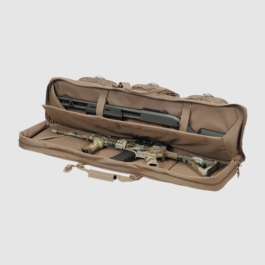 Voodoo Tactical – Doppeltasche voor geweren / lange wapens (Deluxe / Gevoerd)