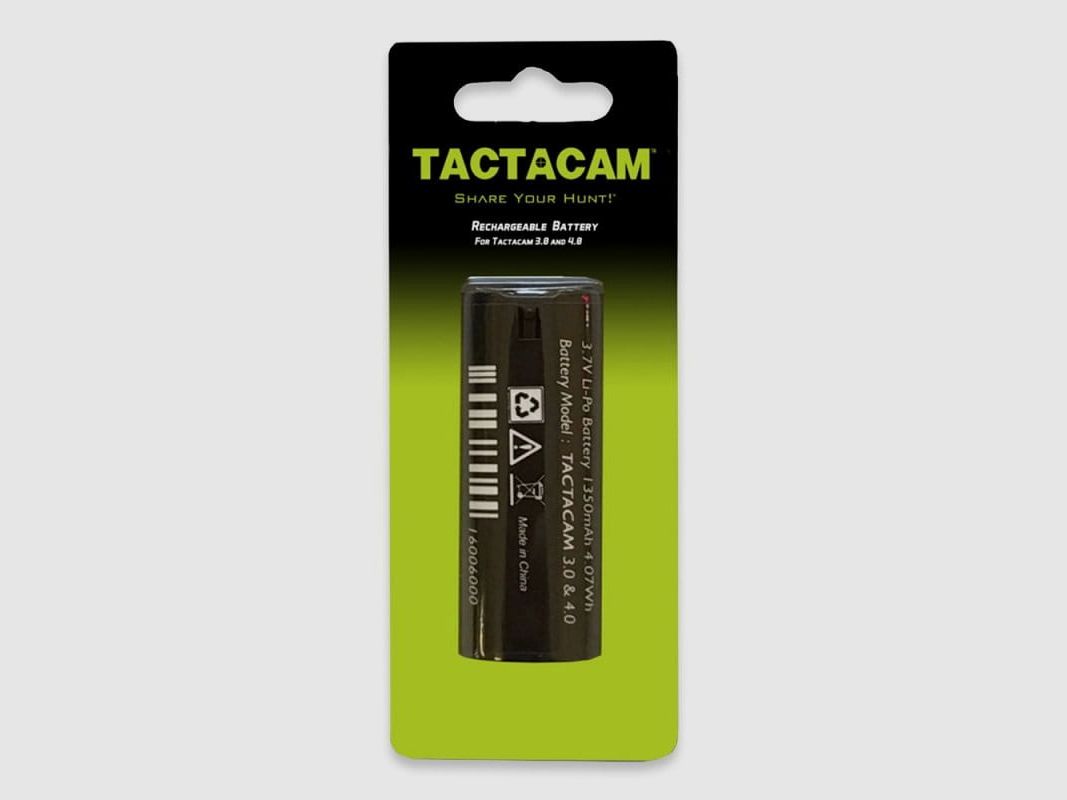 Tactacam Ersatzakku für 5.0/6.0/Solo/Solo Xtreme