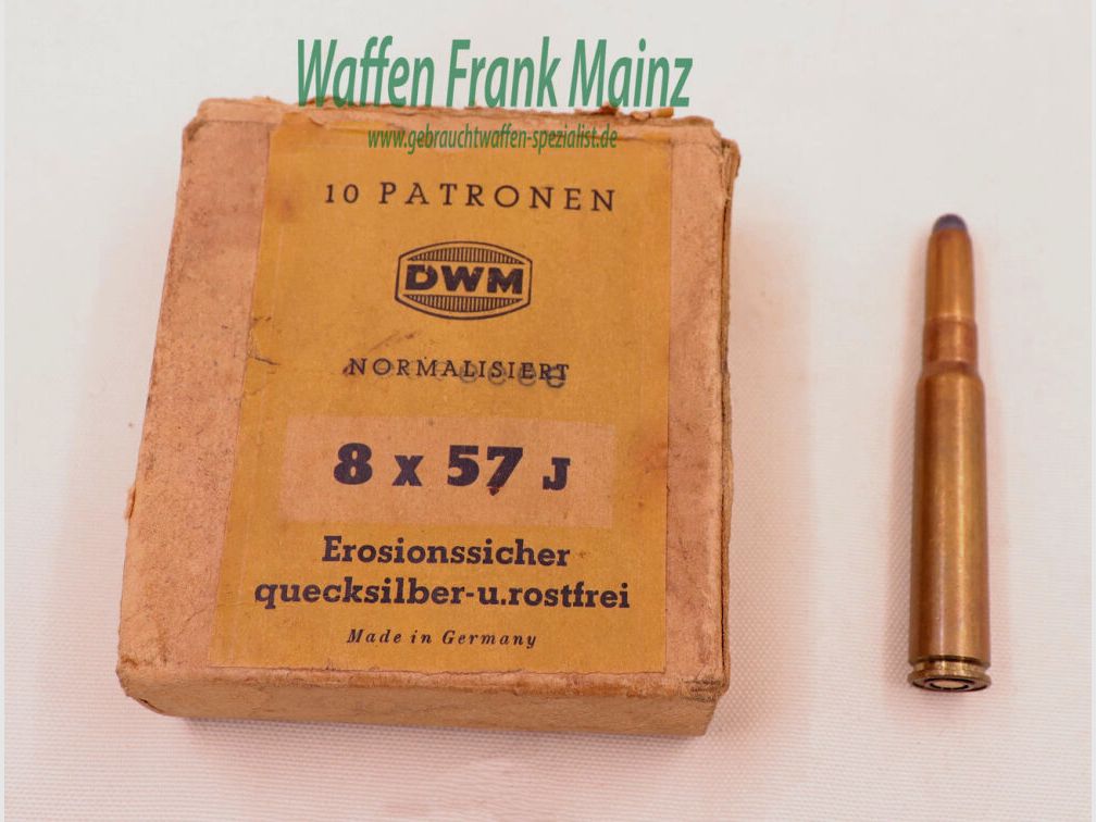 DWM, Karlsruhe Büchsenpatronen 8x57J