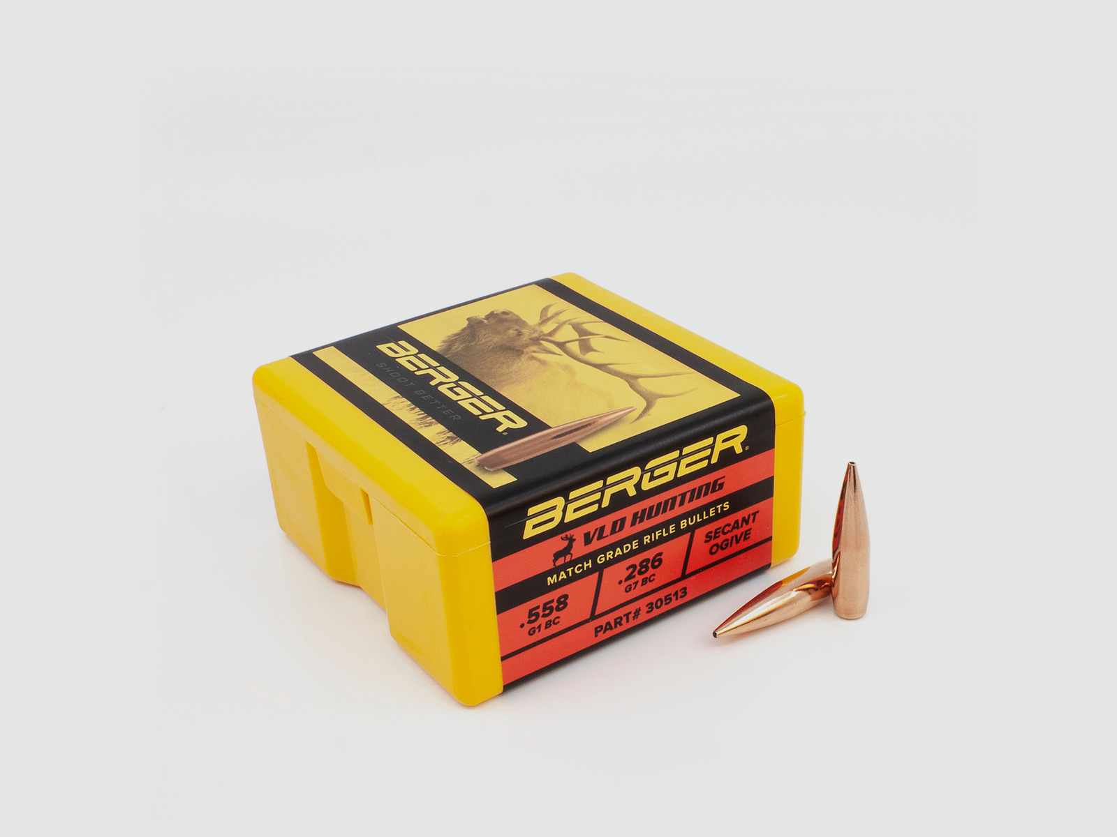 Proiettile Berger .30 VLD Hunting 185GR 100 Pezzi