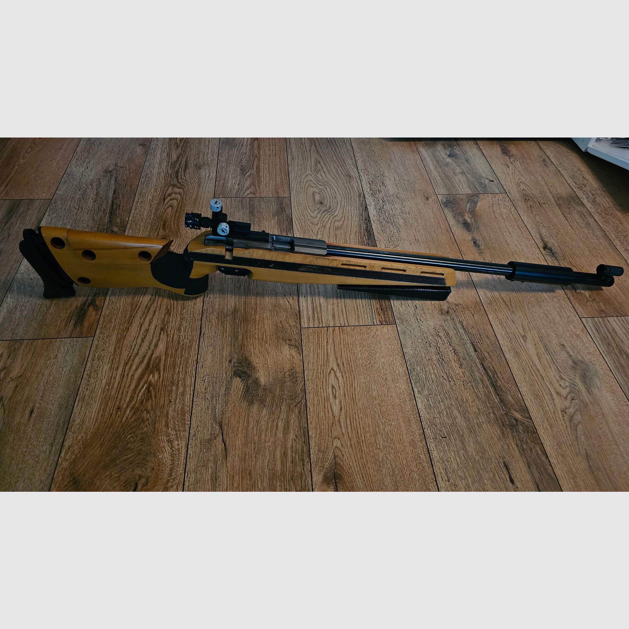 Anschütz 2007 Match 54 – small caliber rifle (.22lr) | Gehmann diopter, tube, rest wedge & handstop