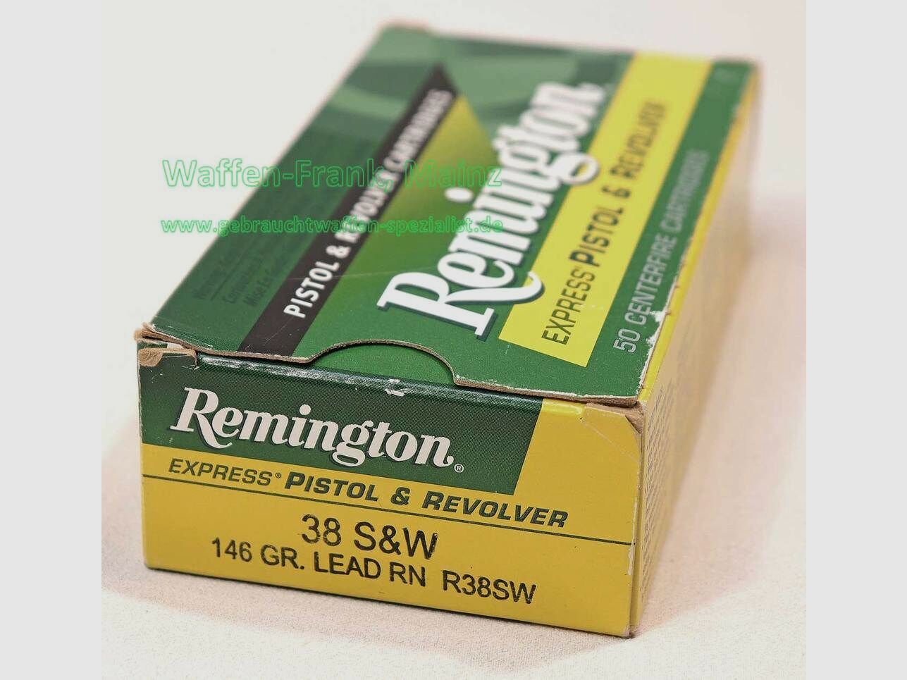 Remington - USA Revolverpatronen .38 S&W
