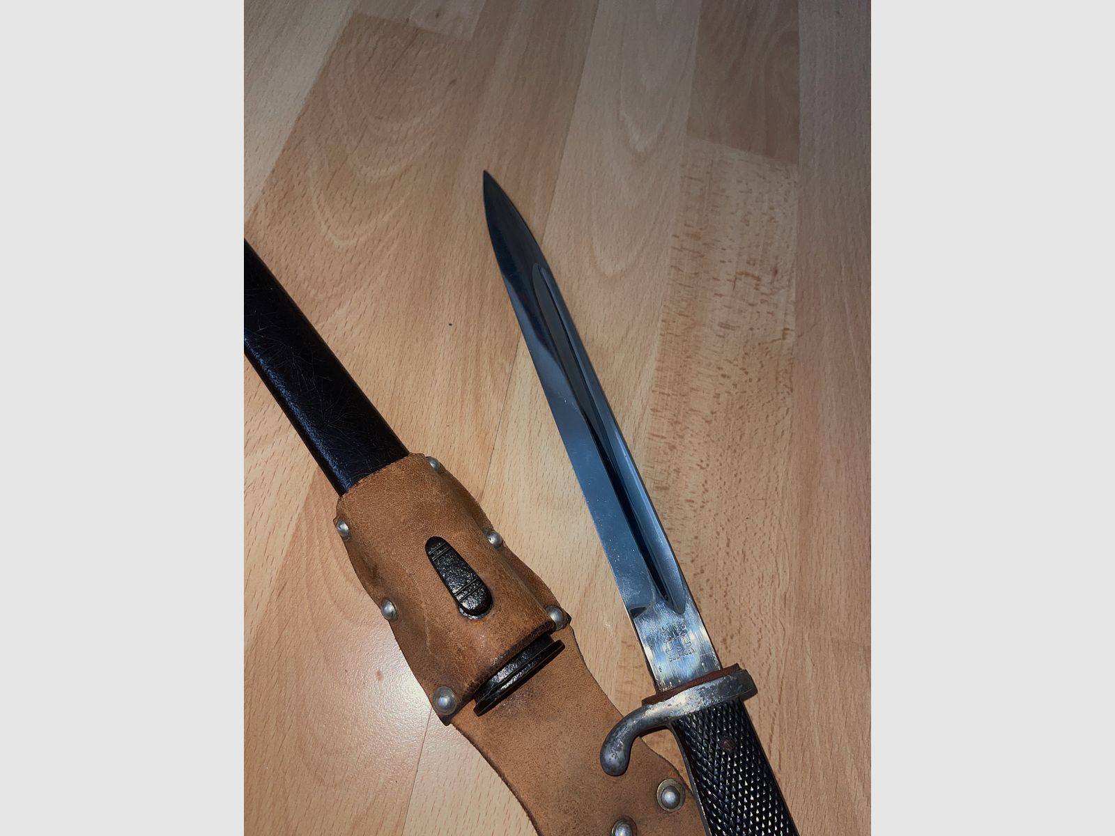 Ausgeh-Bajonett K98 Seitengewehr ALCOSO Solingen