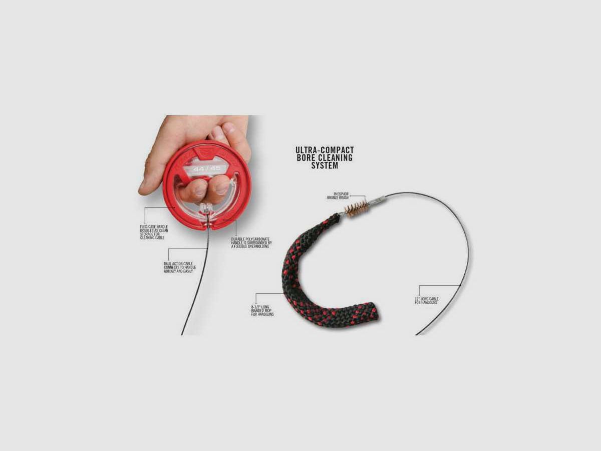 REAL AVID AVBB45 Bore Boss® Czyścik Lufowy Do Kalibru .45-.44, zdjęcie 2 z 3