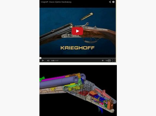 KRIEGHOFF Mehrpreis für Neuwaffe Option: Ejektoren IES f. Classic